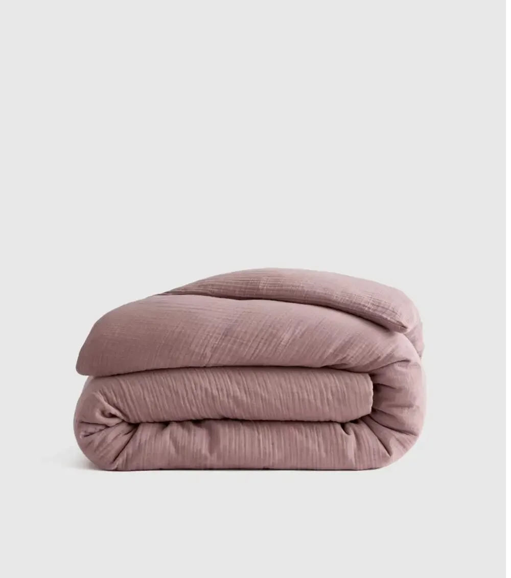 QUINCE Organic Cotton Gauze Duvet Cover KING/CAL KING (No Shams)